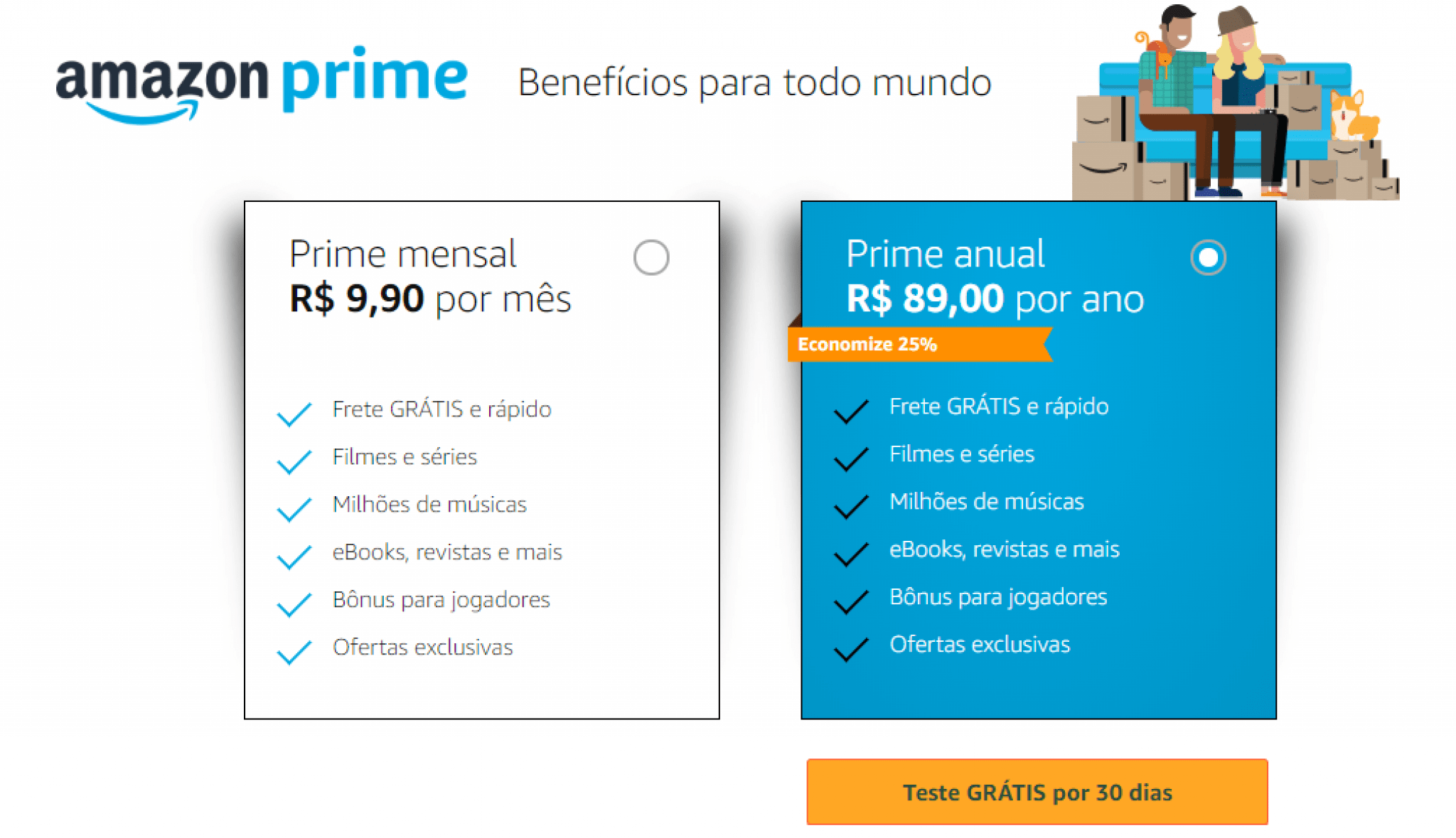 frete grÁtis ilimitado e entretenimento com o amazon prime ofertas 24