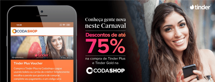 Como comprar e resgatar o Tinder Voucher – Codashop Brasil