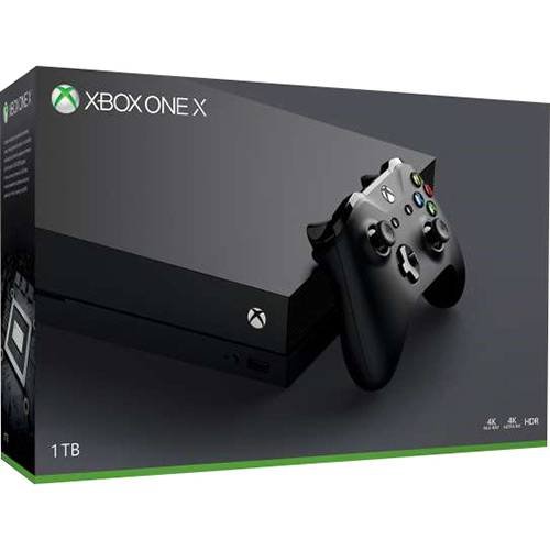 Console Xbox One X 1TB 4K com Controle sem Fio CYV-00006 Bivolt Preto