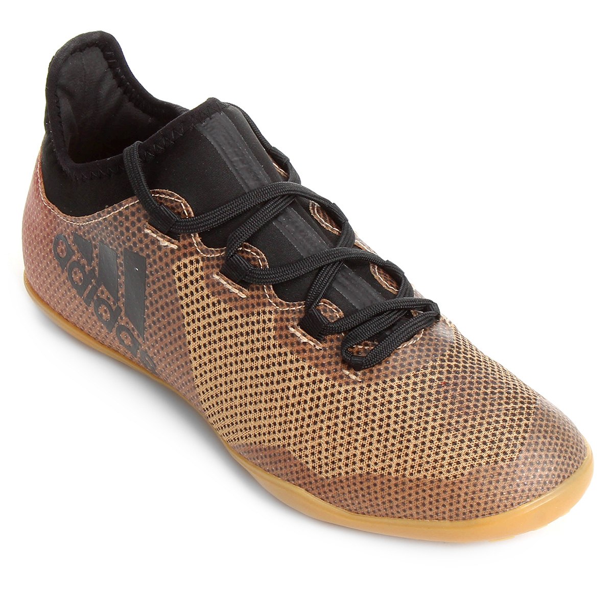 Chuteira Futsal Adidas X 17 3 IN Masculina – Dourado
