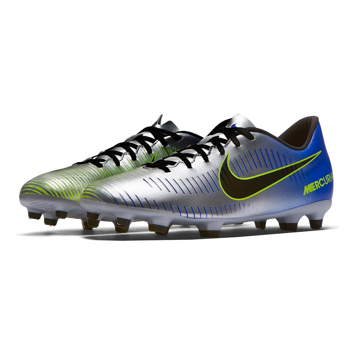 Chuteira Campo Nike Mercurial Vortex 3 Neymar Jr FG Masculina – Azul e Preto