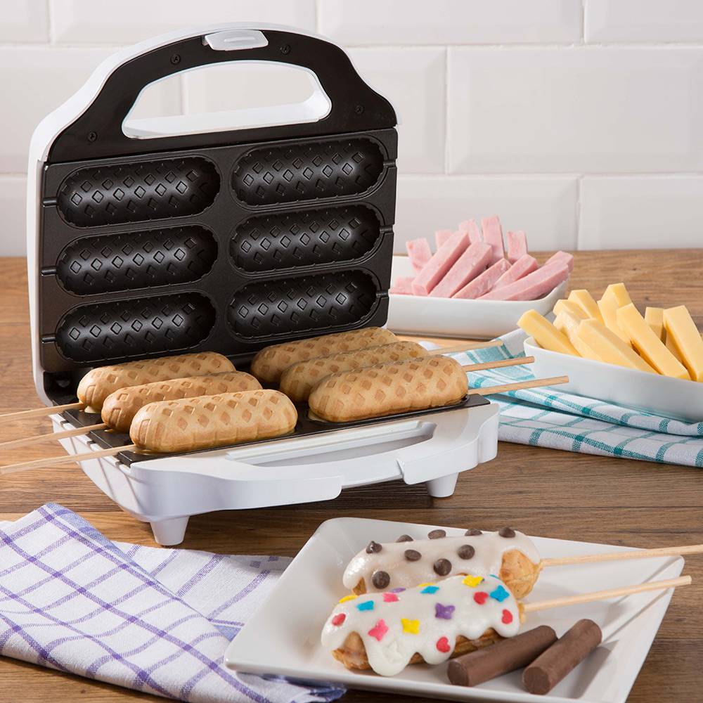 Máquina de Crepe Suiço Fun Kitchen 110v Branco com 2 anos de Garantia