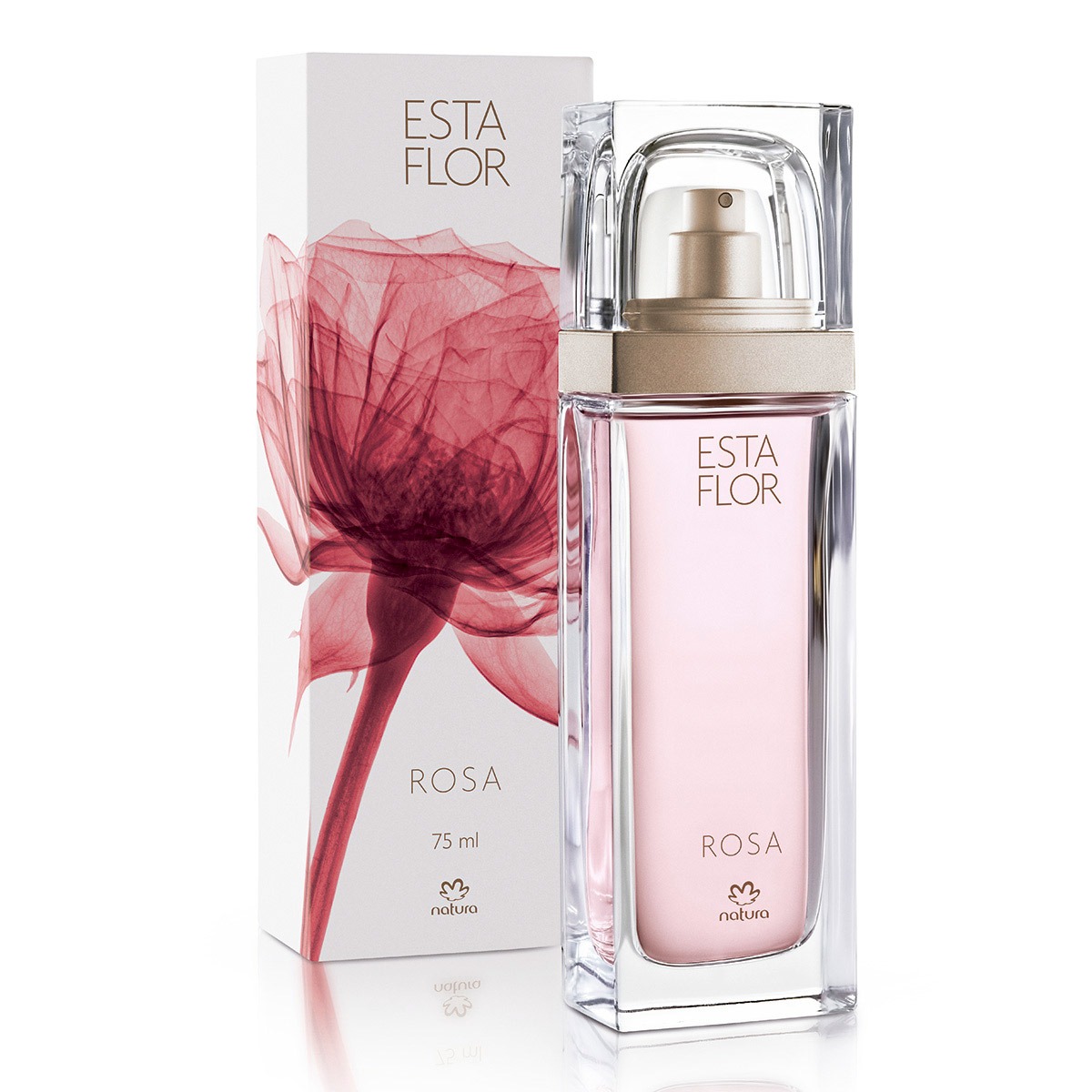 Deo Parfum Esta Flor Rosa Feminino – 75ml
