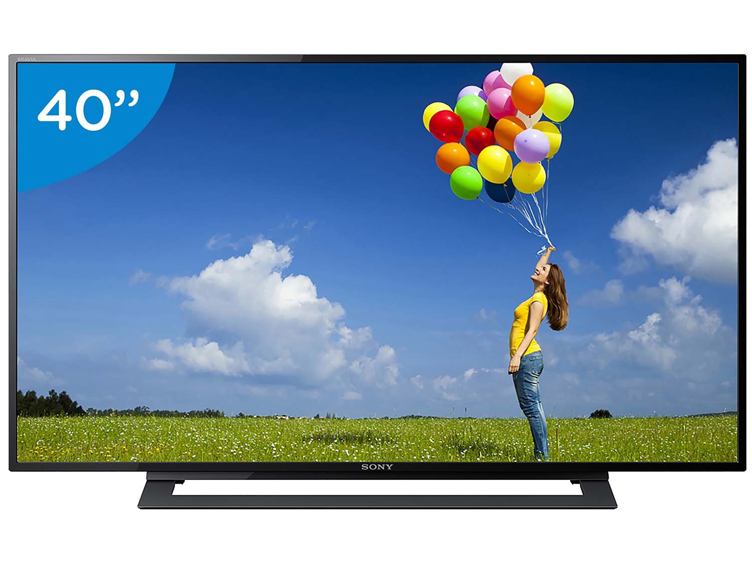 TV LED 40″ Sony Full HD KDL-40R355B – Conversor Integrado 2 HDMI 1 USB Bivolt