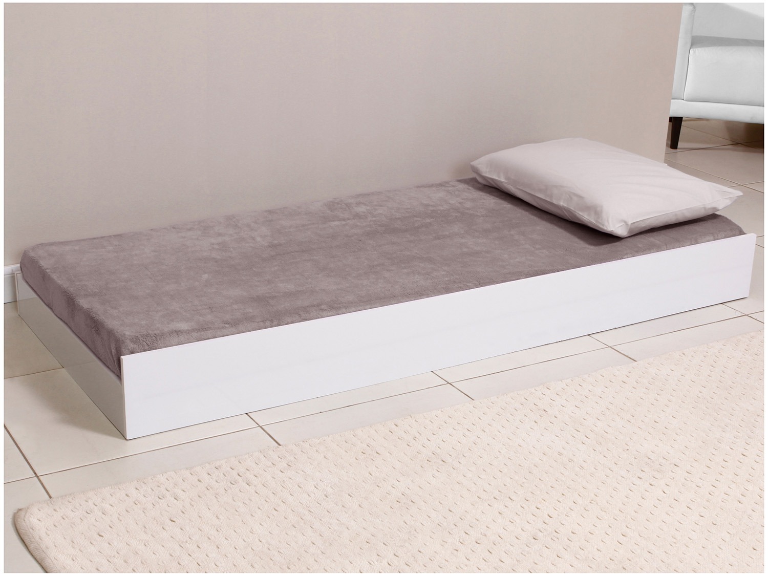 Cama Auxiliar – Multimóveis Branco