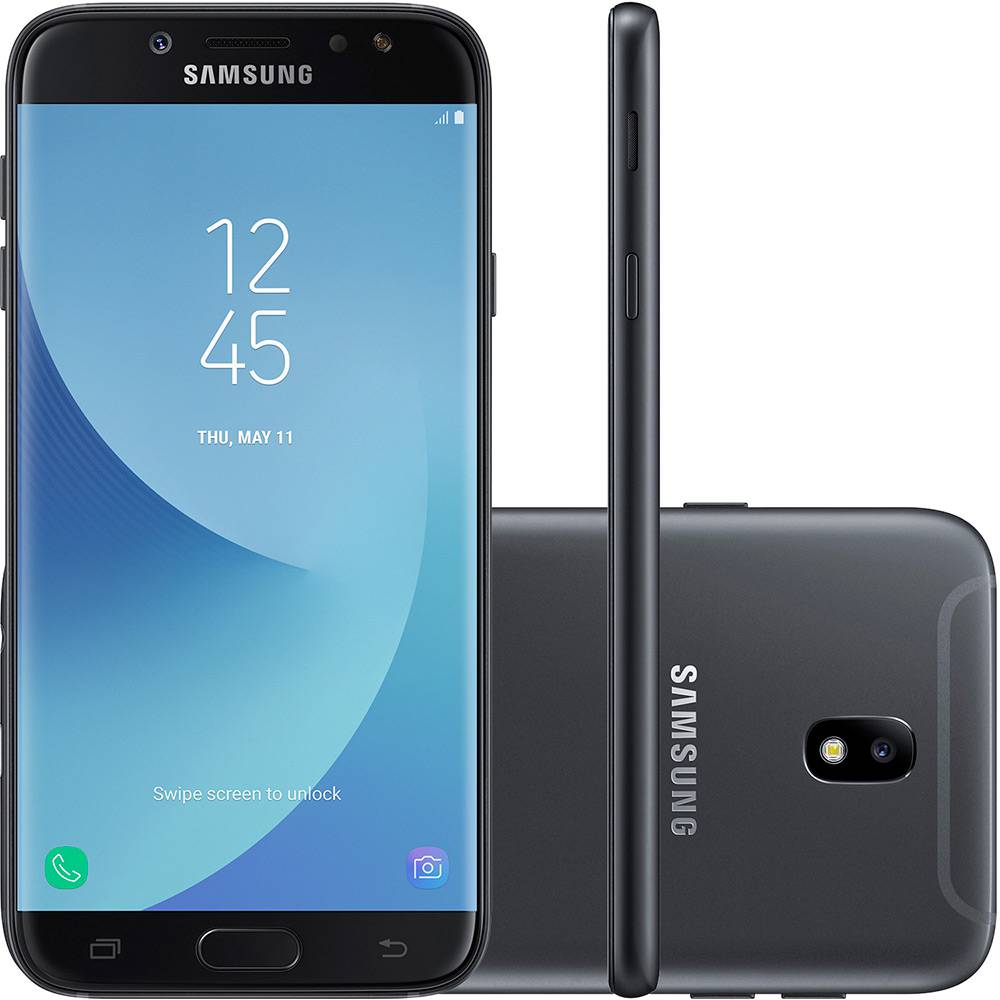 Smartphone Samsung Galaxy J7 Pro Android 7.0 Tela 5.5″ Octa-Core 64GB 4G Wi-Fi Câmera 13MP – Preto