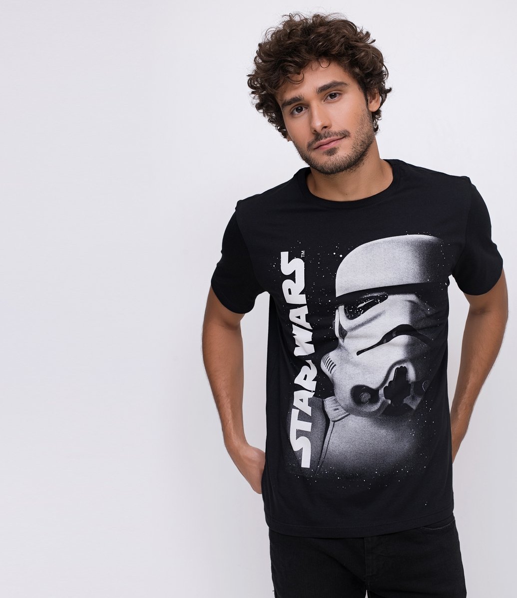 Camiseta com Estampa Star Wars