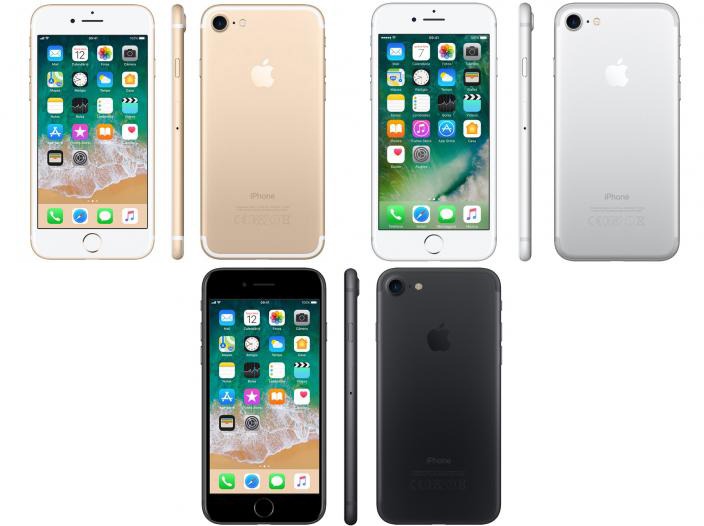 iPhone 7 Apple 32GB 4G Tela 4.7” Retina – Câmera 12MP + Selfie 7MP iOS 11 Processador Chip A10