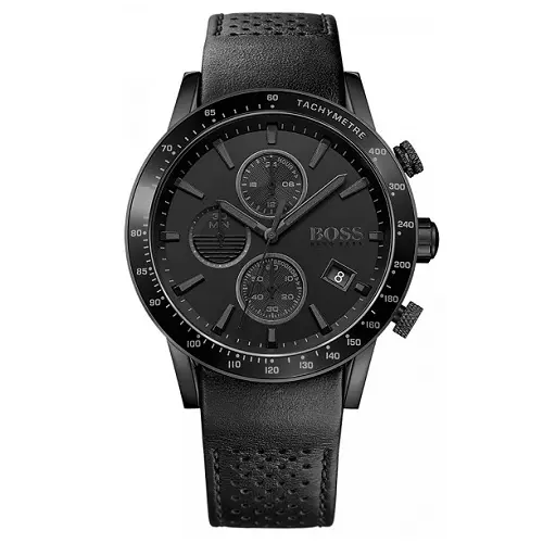 Relógio Hugo Boss Masculino Couro Preto – 1513456