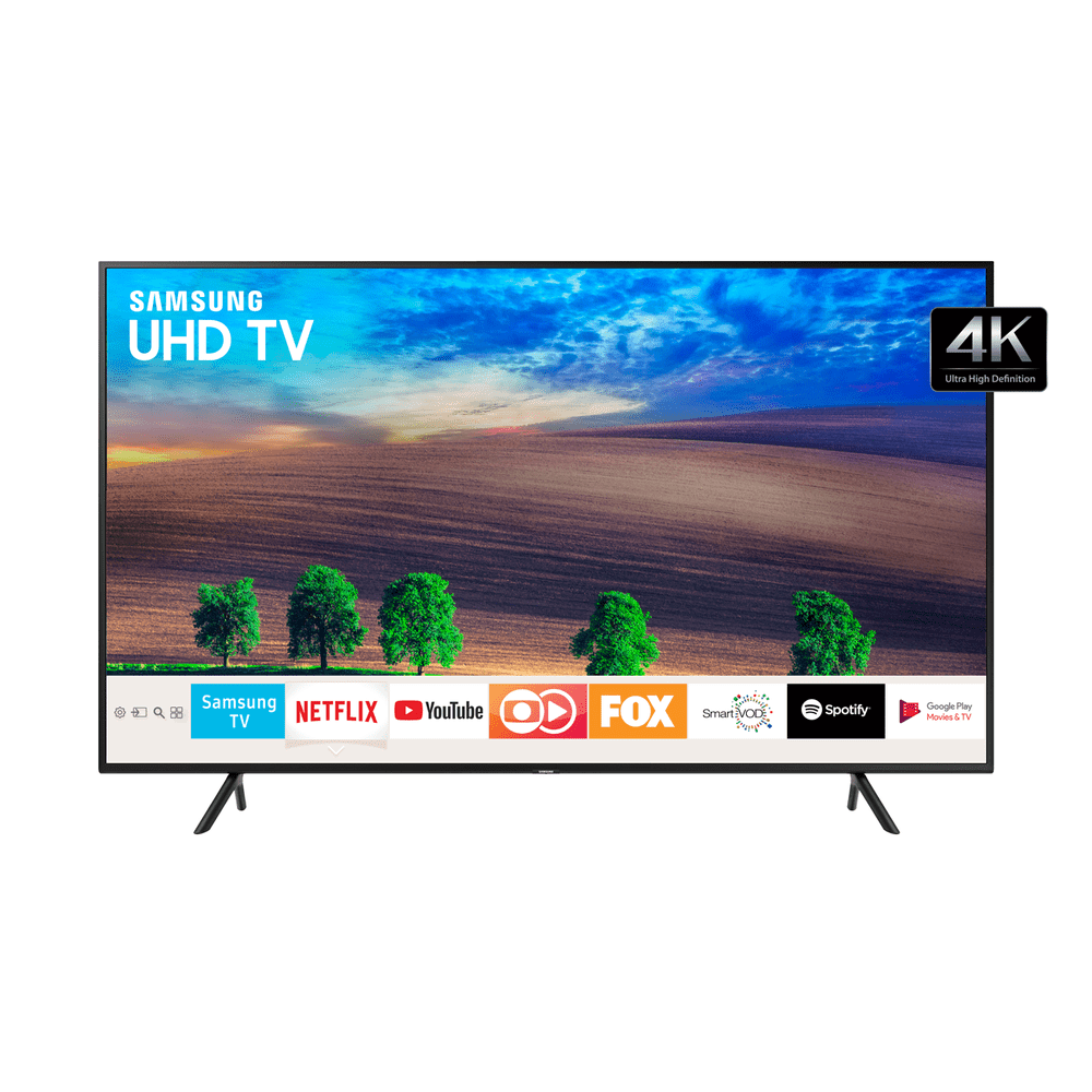 Smart TV Led 55″ Samsung, 4K, Wi-FI, HDMI, USB – UN55NU7100GXZD
