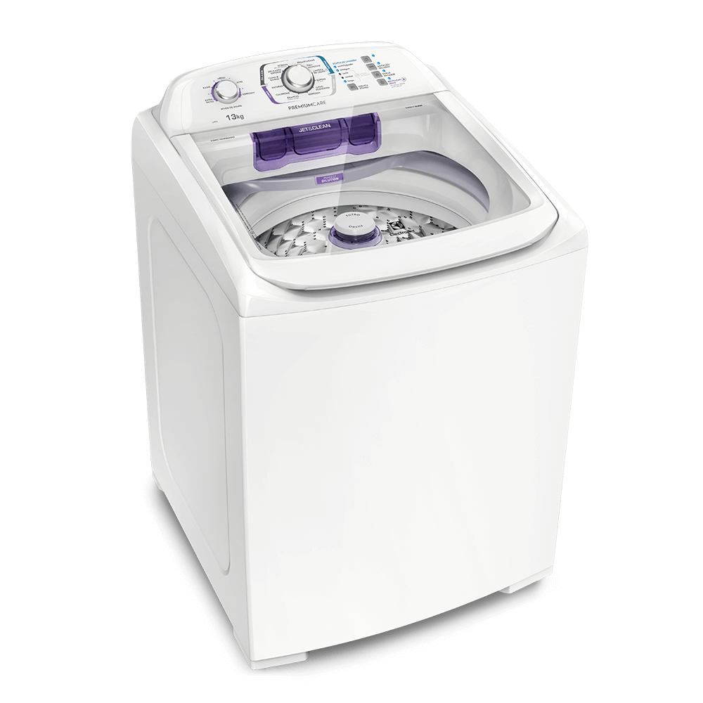 Lavadora Branca Electrolux com Dispenser Autolimpante e Tecnologia Jet&Clean (LPR13)