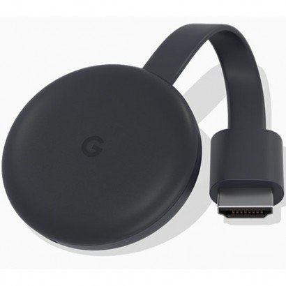Google Chromecast 3 HDMI Full HD Resolução 1080p Preto Streaming de mídia para TV’s com porta HDMI