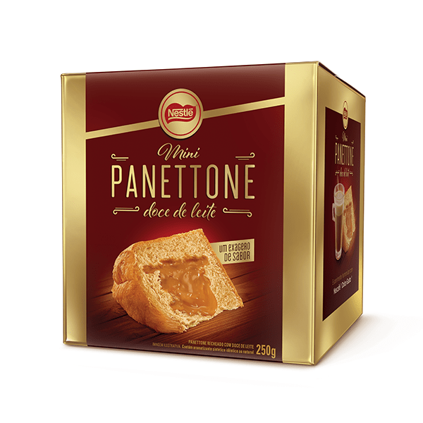 Mini Panettone Doce de Leite Nestlé