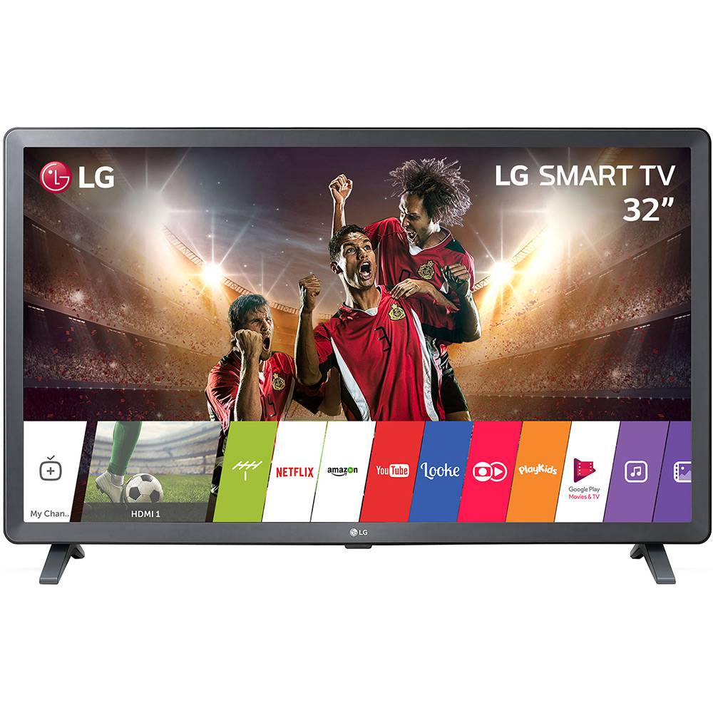 Smart TV LED 32″ 32lk615bpsb HD com Conversor Digital 2 HDMI 2 USB Wi-Fi Webos 4.0 Time Machine Ready 60Hz – Preta