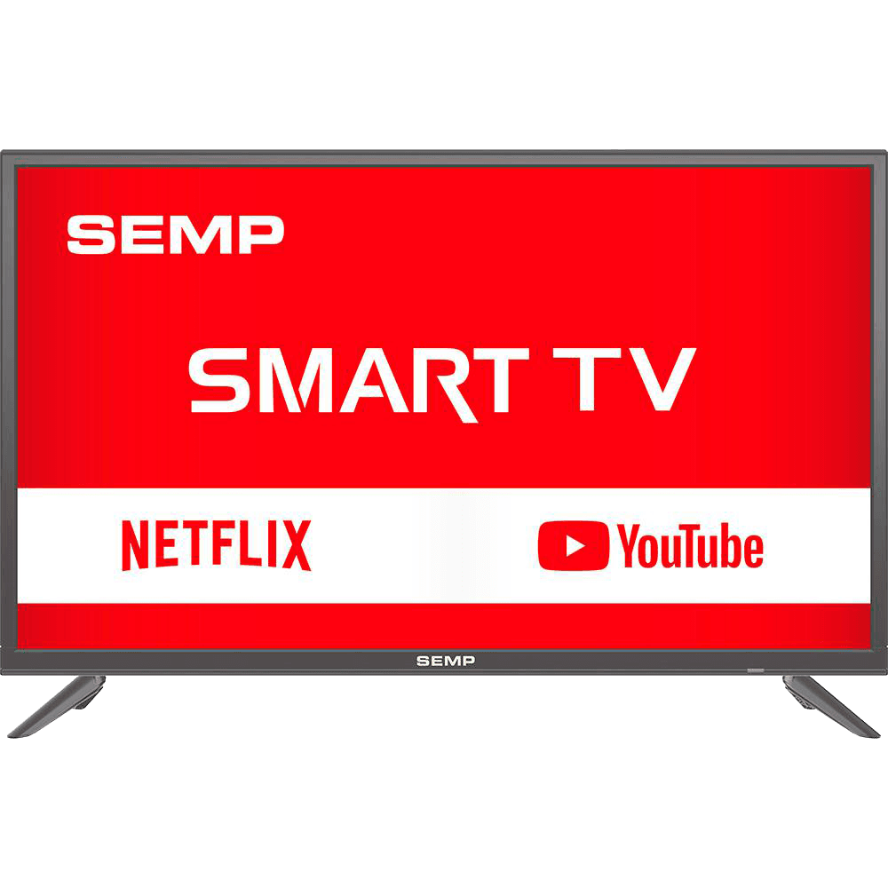 Smart TV LED 39″ Semp L39S3900FS Full HD com Conversor Digital 2 HDMI 1 USB Wi-Fi Closed Caption – Grafite