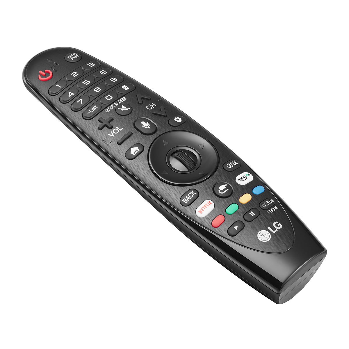Controle Remoto Smart Magic Original para TV LG NA-MR18BA Preto