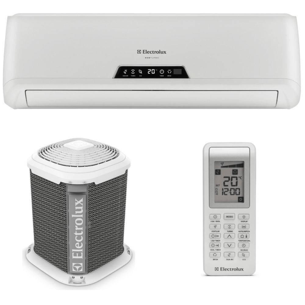 Ar Condicionado Split Hi Wall Electrolux Ecoturbo 12.000 Btu/h Frio R410