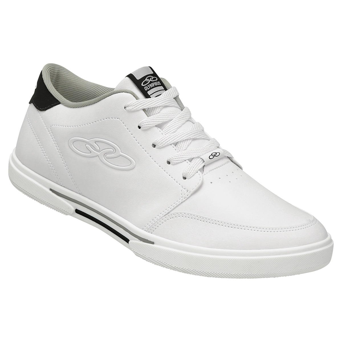 Tênis Couro Olympikus Random – Branco