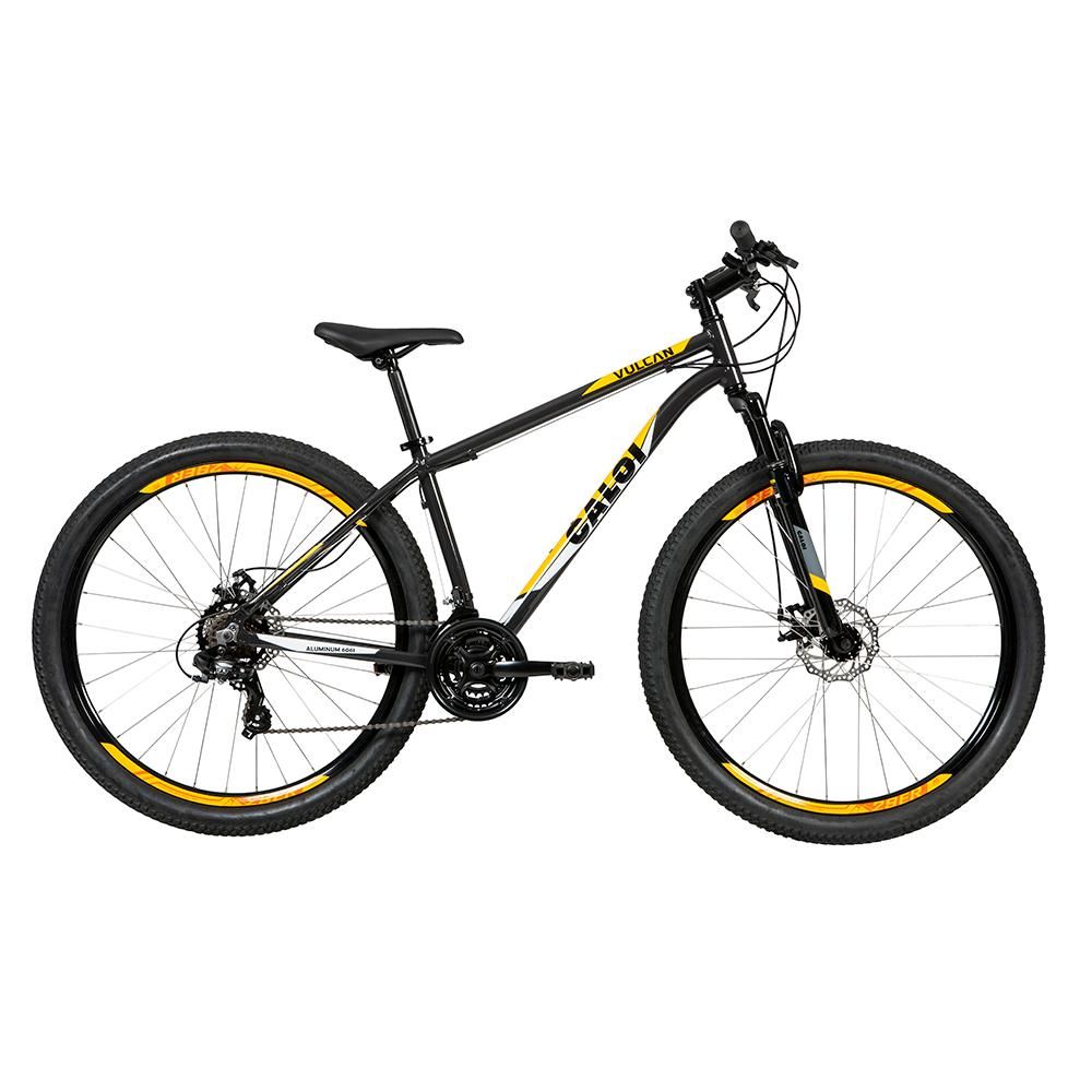 Biclicleta Mountain Bike Caloi Vulcan Aro 29 – Cinza
