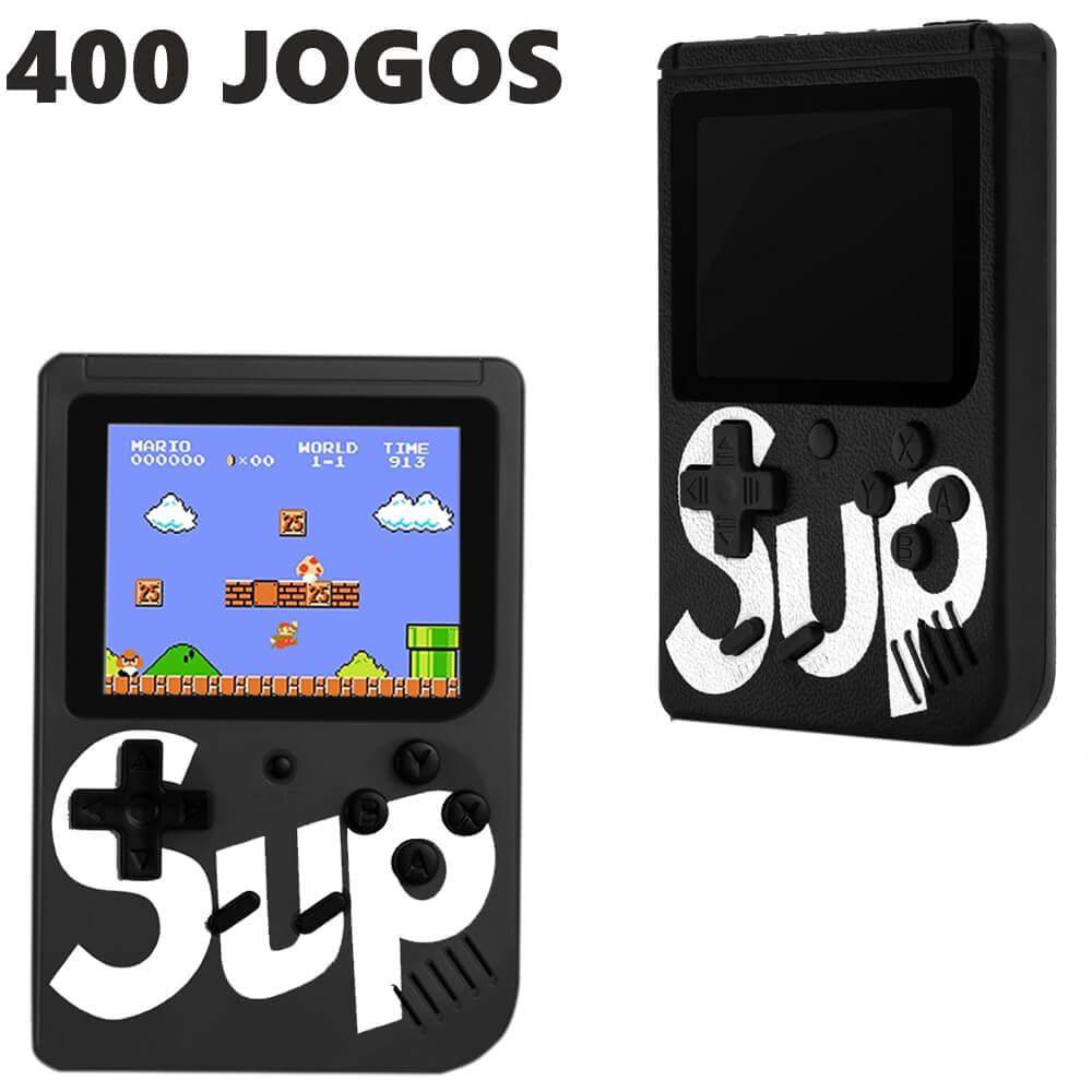 Video Game Portatil 400 Jogos Internos – Mini Game Sup Game Box Plus