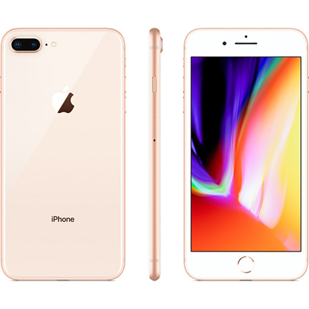 Iphone 8 Plus 64GB Ouro Tela 5.5″ iOS 12 4G Câmera 12MP – Apple