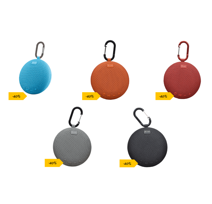 Caixa De Som Bluetooth X-Craft X5 5W Resistente À Água