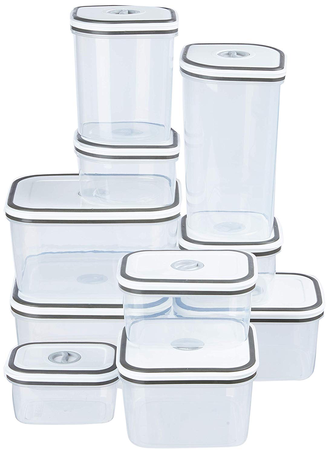 Kit Potes 10 Peças Electrolux Transparente