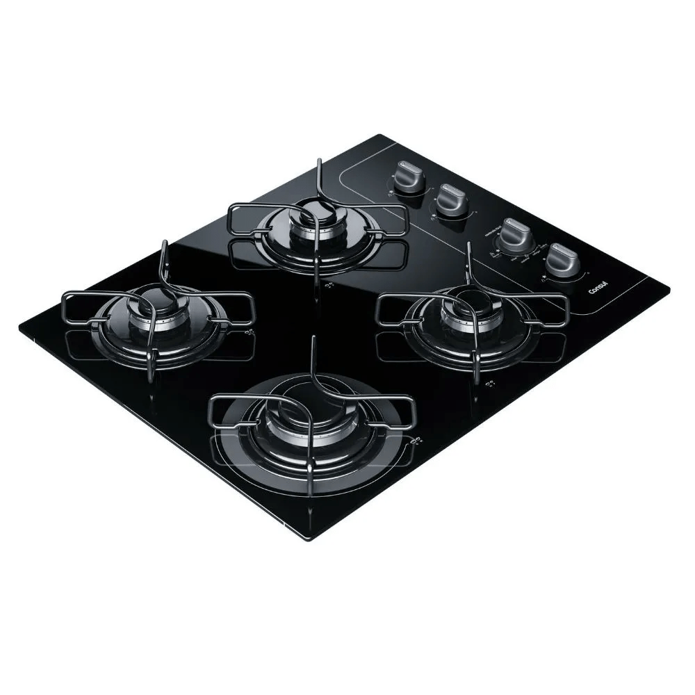 Cooktop 4 bocas Consul com controle fácil e acendimento automático – CD060AE BIVOLT