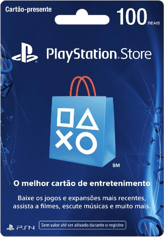 Cartão Pré Pago Psn Sony R$100 – Online