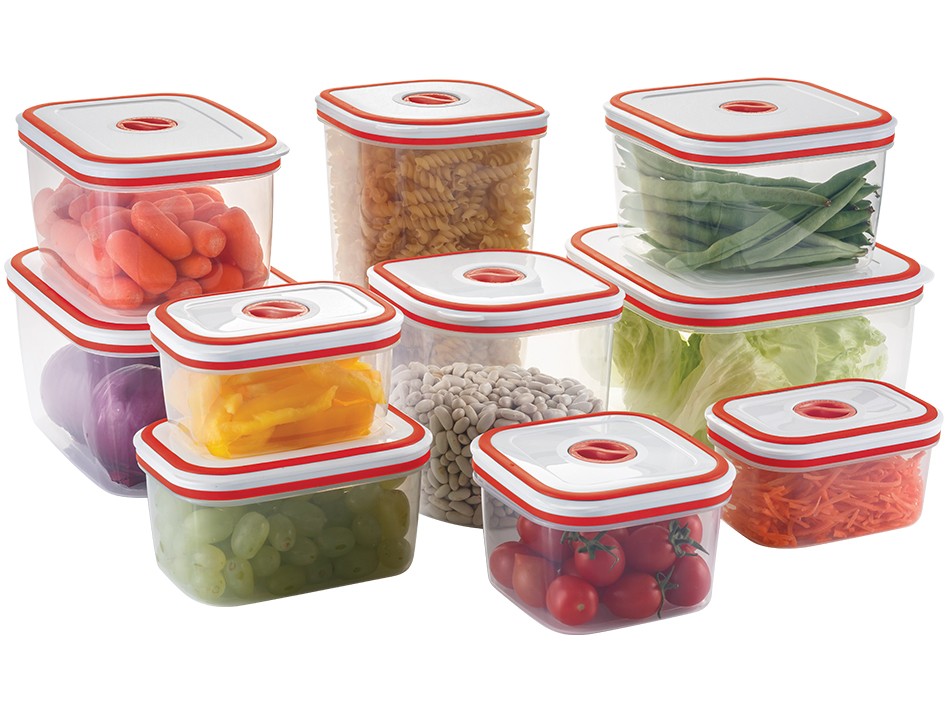 Jogo de Potes Hermético Electrolux com Tampa – A14278701 10 Peças