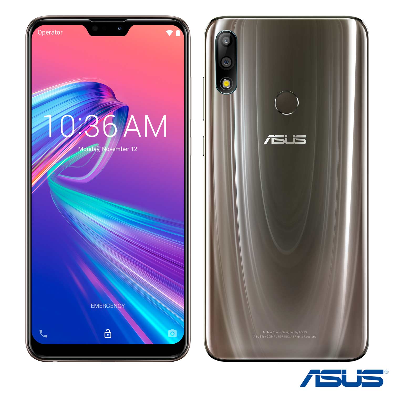 Zenfone Max Pro M2 Titanium Asus, com Tela de 6,3”, 4G, 128 GB e Câmera de 12+5 MP – ZB631KL-4J092BR