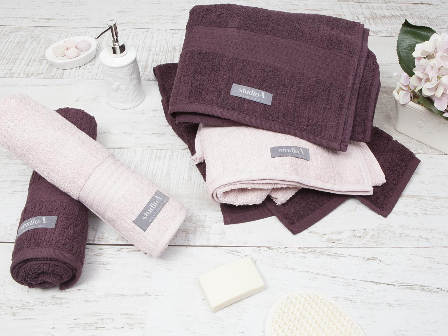 Jogo de Toalhas Felpuda Atlântica Stúdio A – Chronos 100% Algodão 5 Peças