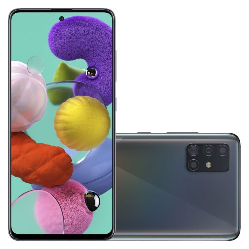 Smartphone Samsung Galaxy A-51 128GB Android Tela Infinita 6.5 Octa Core Dual Chip