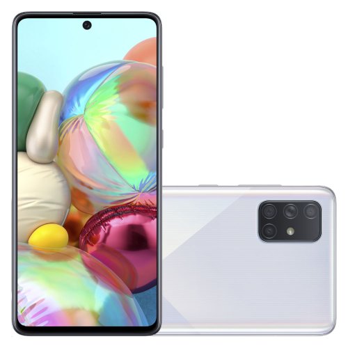 Smartphone Samsung Galaxy A-71 128GB Tela Infinita 6.7 Dual Chip