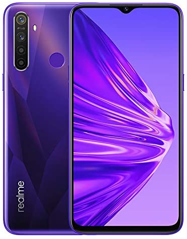 Smartphone Realme 5-128GB and 4GB RAM – Versão Global – Crystal Purple
