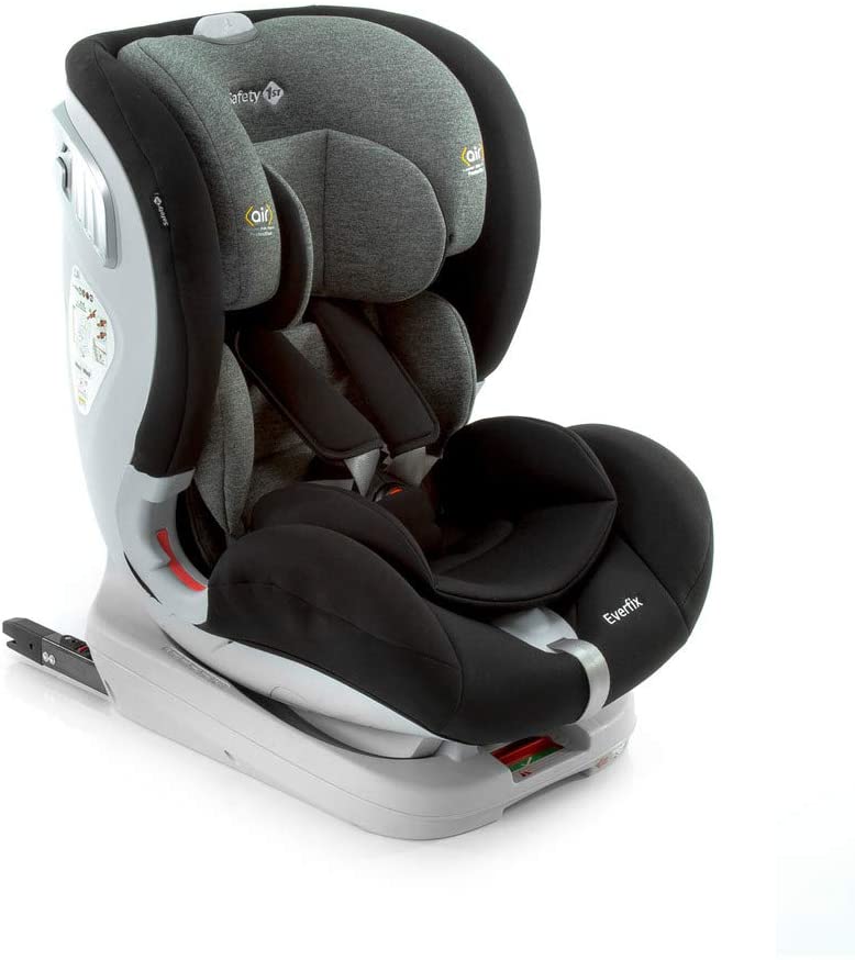 Cadeirinha com Isofix Everfix 0 a 25kg Safety 1st, Foggy Black