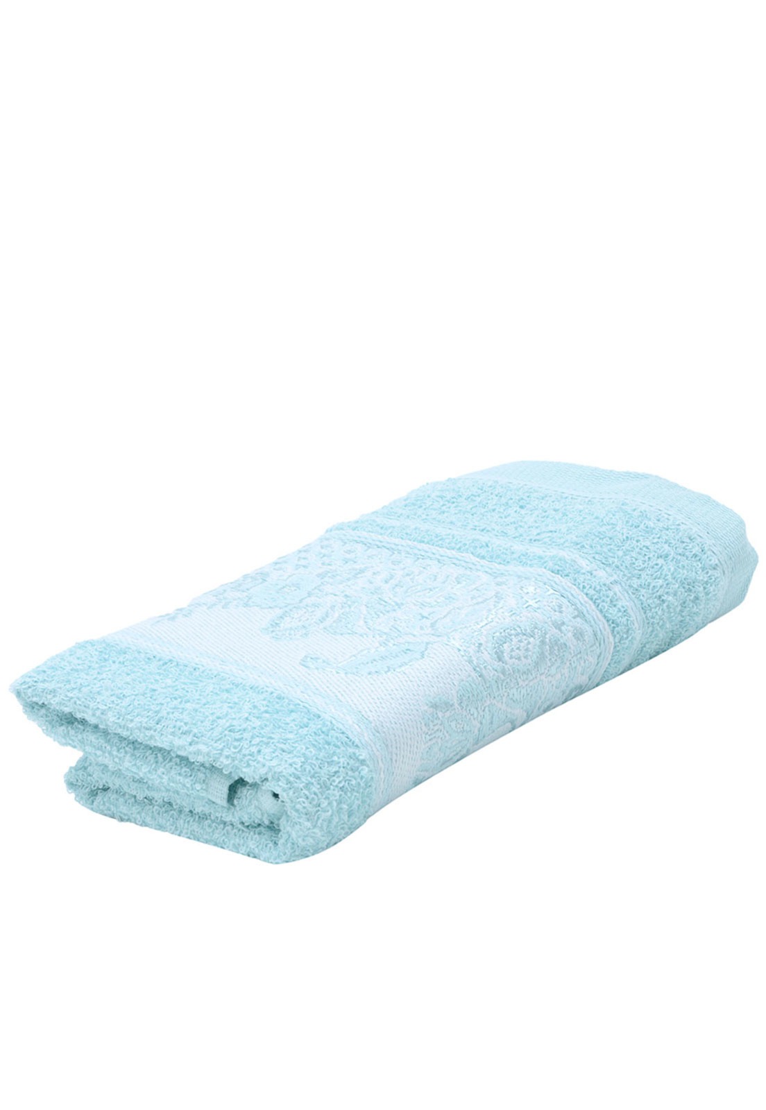 Toalha de Rosto Santista Prata Florence Azul