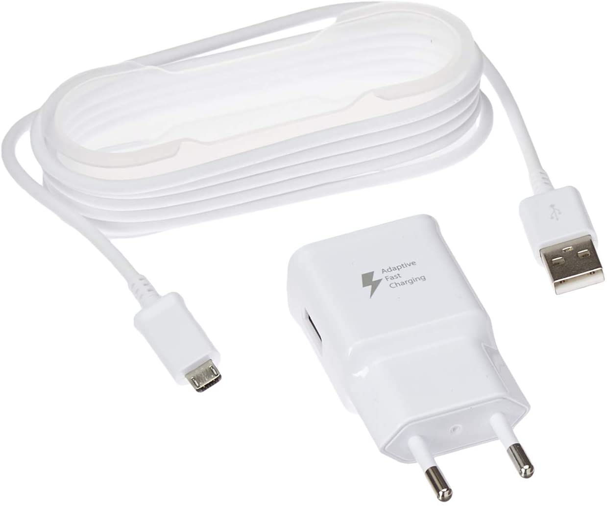 Carregador de Parede Ultra Rapido USB, Samsung, EP-TA20BWBUGBR, Branco