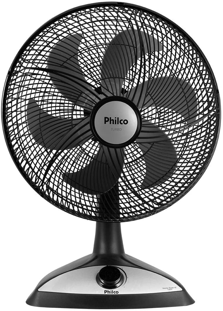 Ventilador, Master power 40, Preto, 110V, Philco