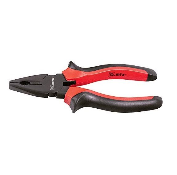 Alicate Universal Black Nickel, 8 Pol. (200 Mm), Niquelado, Cabo Dupla Injeção Mtx