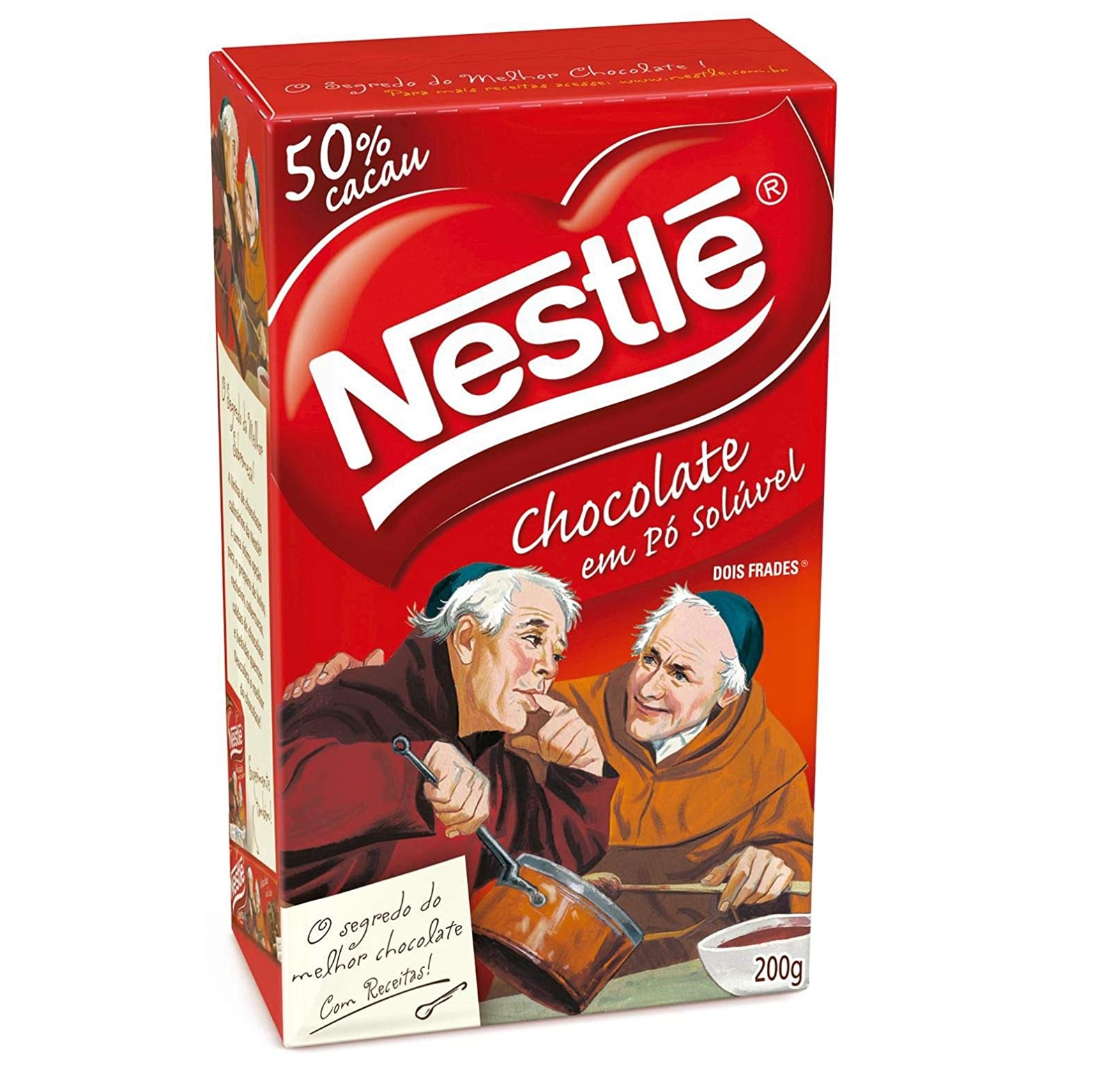 Chocolate em Pó, Nestlé, Dois Frades, 200g