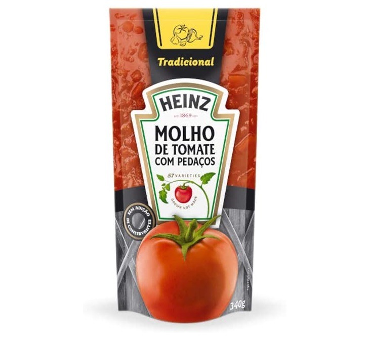 Molho Tradicional Heinz Sache 340G