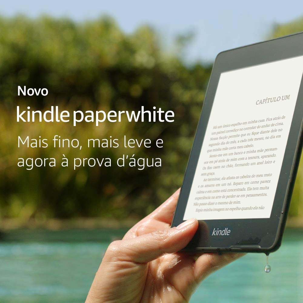Kindle Paperwhite 8 GB – Agora à prova d´água