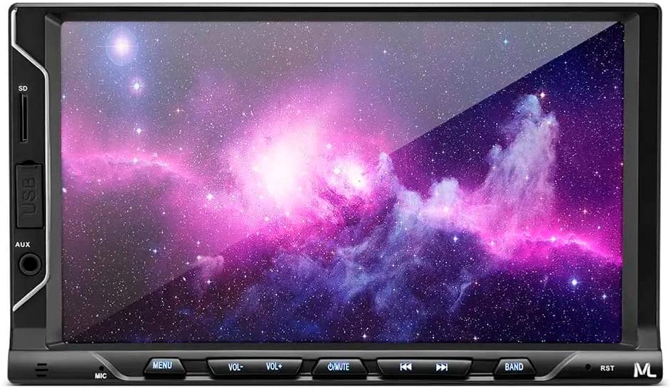 Central Multimídia Multilaser Evolve FIT S Tela 7 Pol Capacitiva 2Din Mp5 Mirror Link iOS Android 4x35W Bluetooth + FM + Cartão SD + USB + AUX – P3340