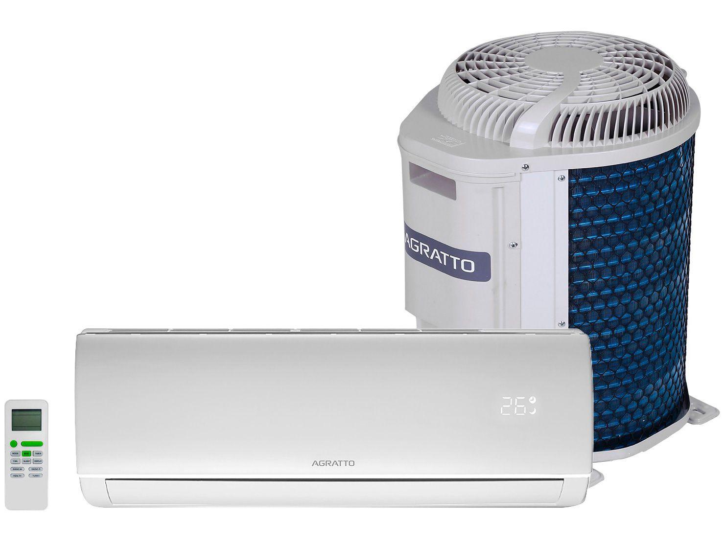 Ar-condicionado Split Agratto 12.000 BTUs – Quente/Frio Eco Top 8812