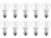 Kit Lâmpadas LED 10 Unidades Branca E27 9W – 6500K Elgin Bulbo A60