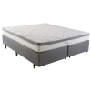 Cama Box Queen Size Herval Ômega com Pillow Top e Molas Ensacadas 60x158x198cm