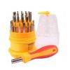 Kit Ferramentas com 31 Chaves Jogo de Chaves Ferramenta de Precisão Fenda Torx Alen Philips Y