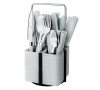 Conjunto de Talheres Varanda Gourmet Rattan, 24 peças, Branco, Euro