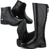 Kit 2 Pares Bota Casual Dhl Cano Longo e Cano Curto Preto – Dhl Calçados